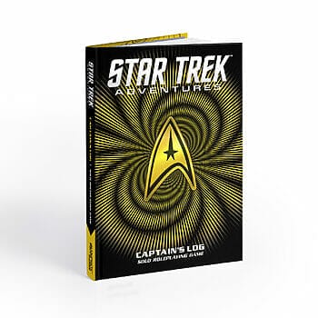 Star Trek Adventures: Captain's Log yellow cover