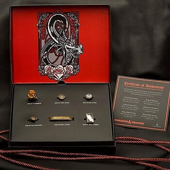 Dungeons and Dragons Ring Set popular GameStop Exclusive - New - D&D Spell Rings