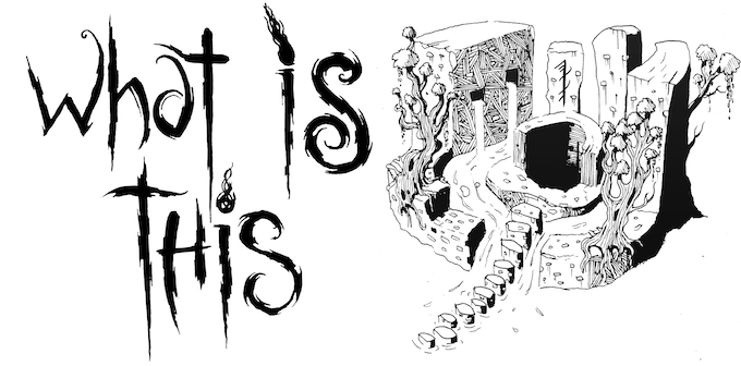 Text: What is this
Picture: A ruin