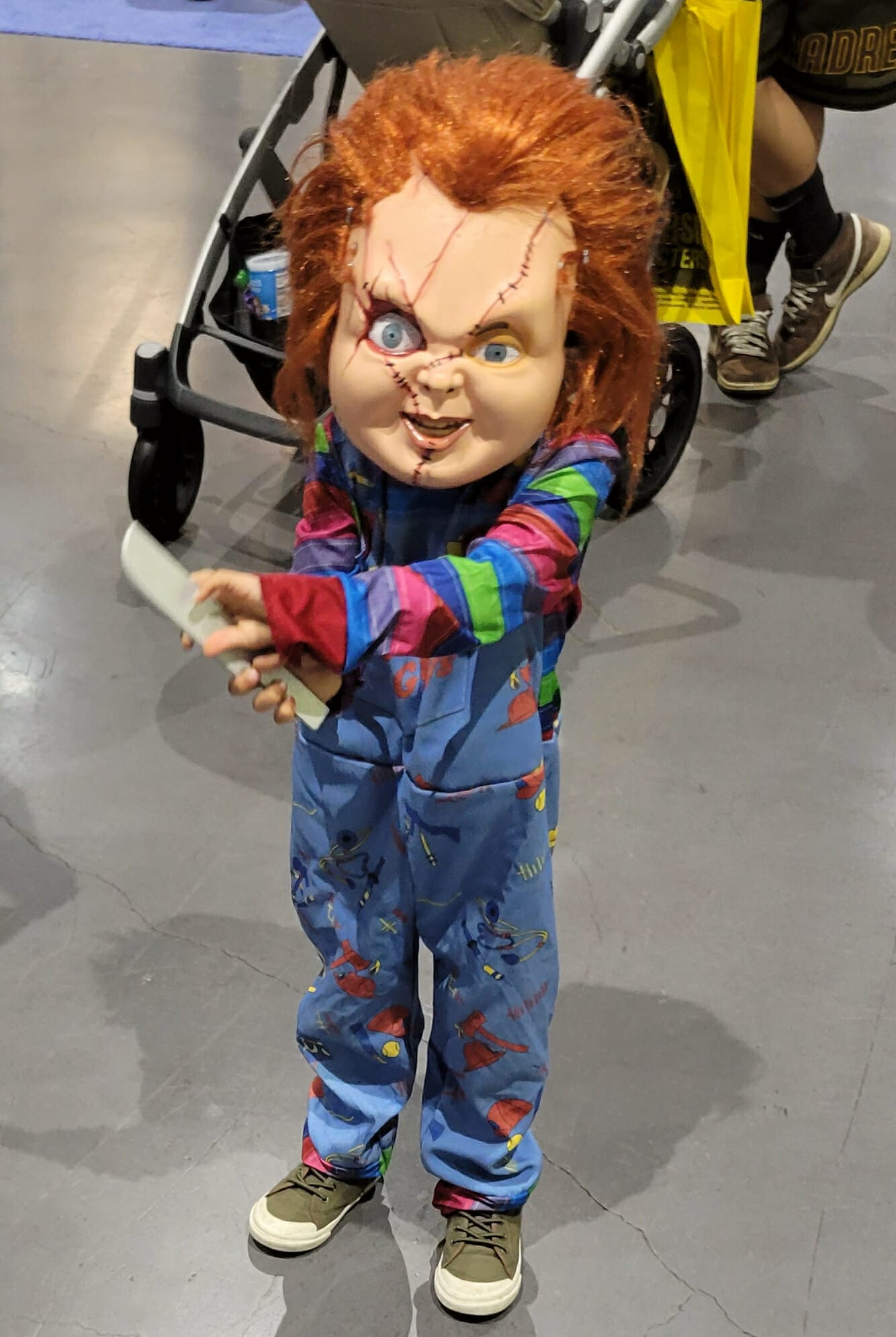 A Lifesize Chucky Doll