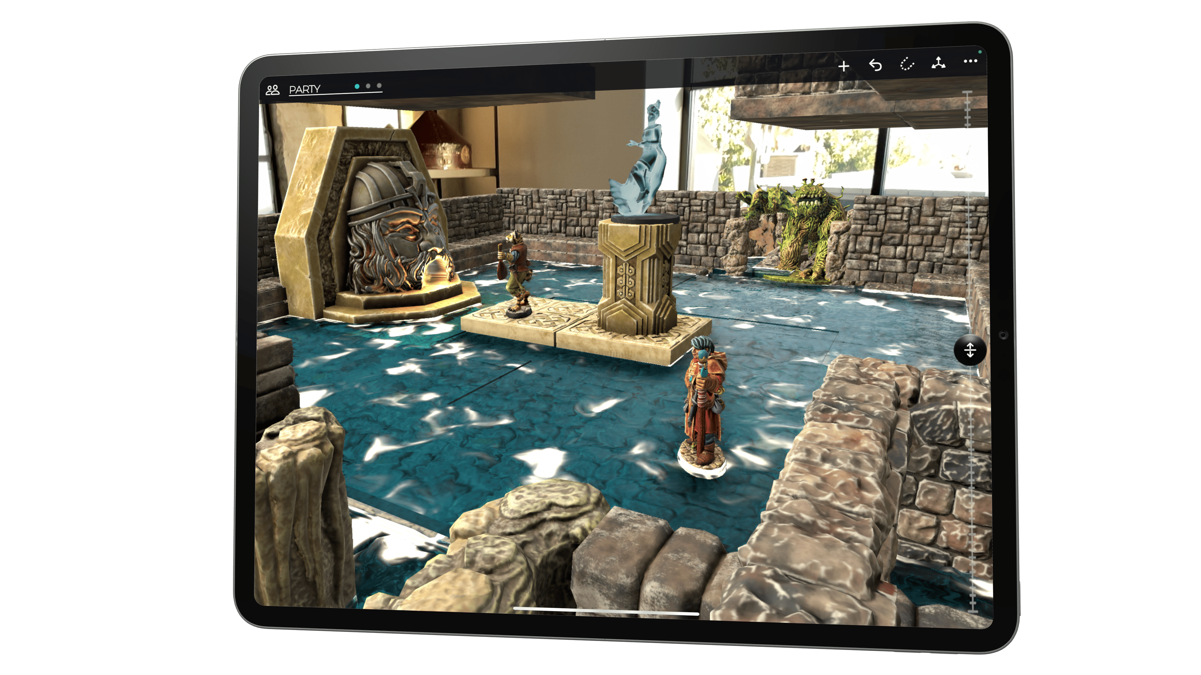 Mirrorscape tablet demo