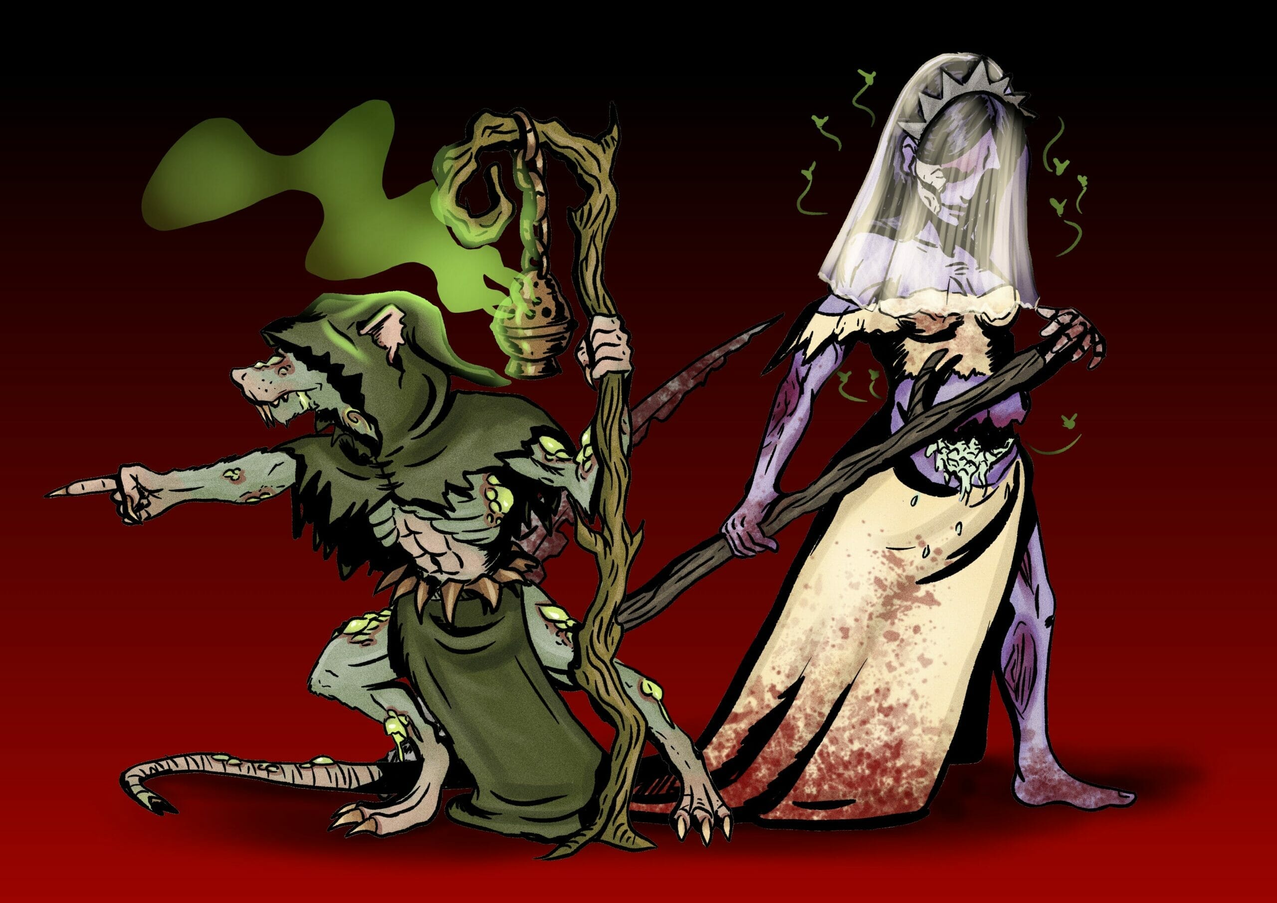 Rat and zombie princess
