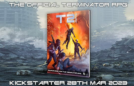 Terminator T2 RPG Kickstarter news