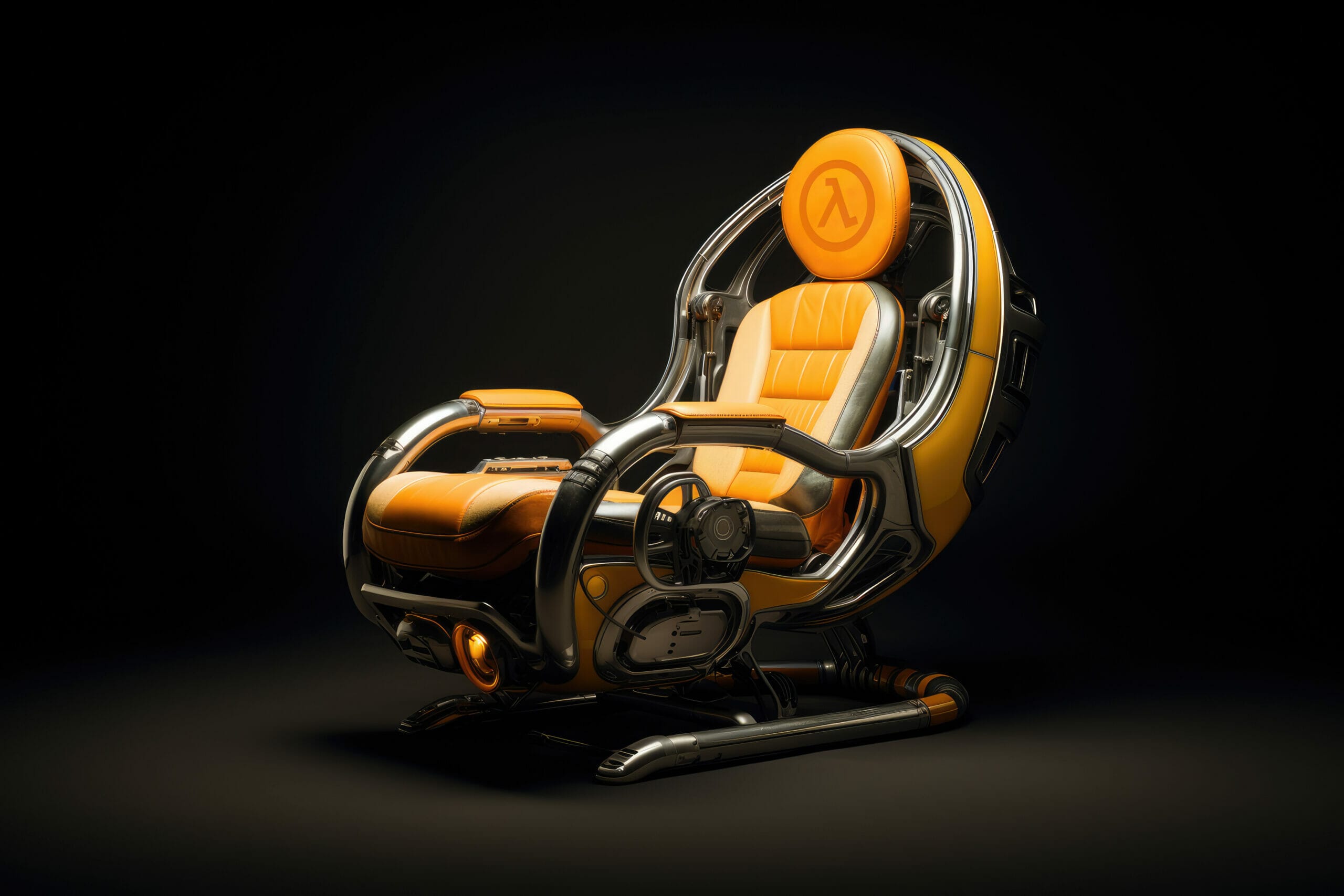 Half Life inspired gaming chair