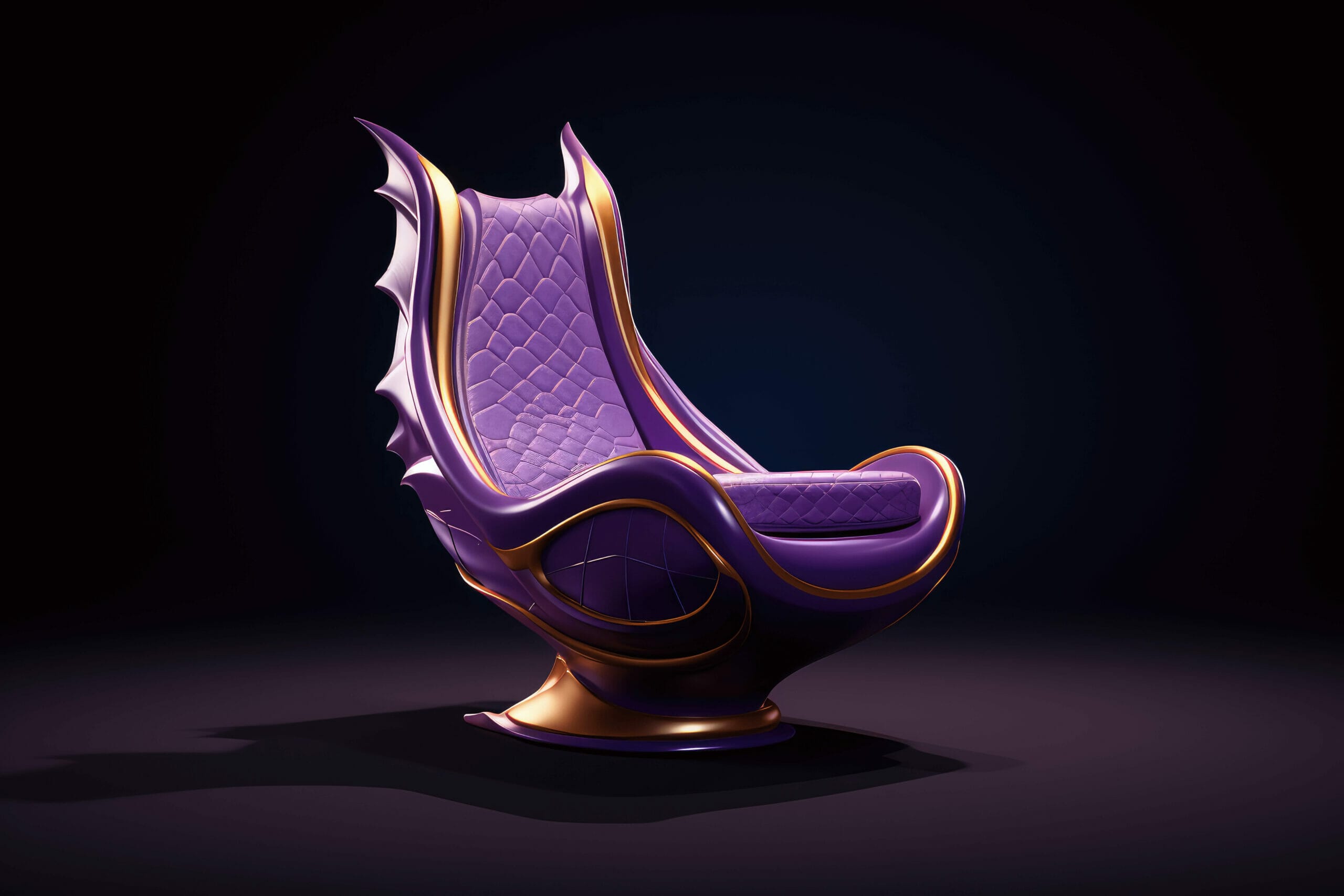 Spyro inspired gaming chair