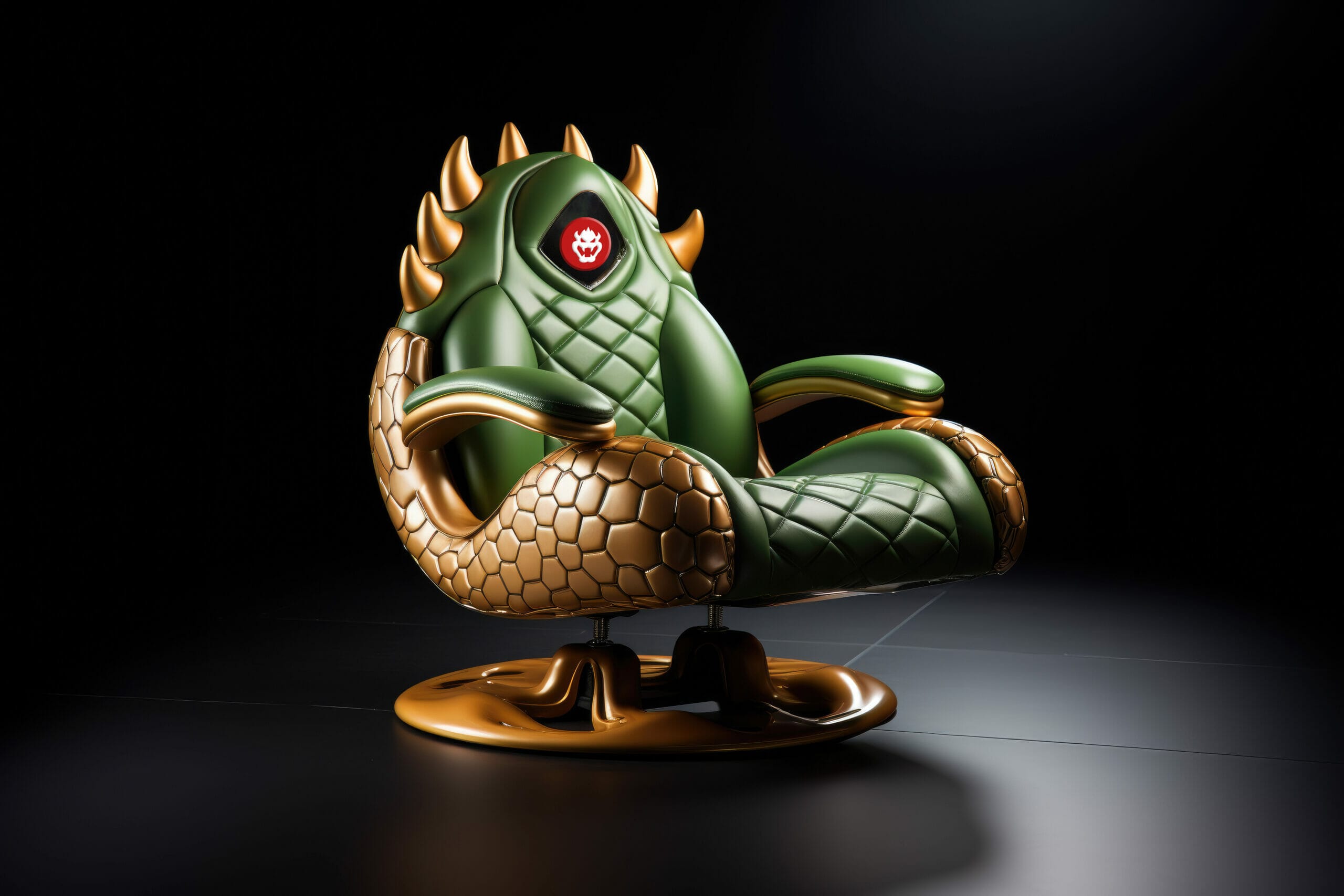 Super Mario inspired gaming chair