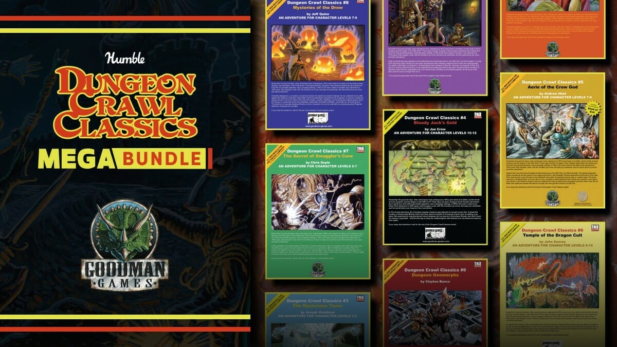 Plan Your Next Tabletop Adventure With This $25 Pathfinder Bundle