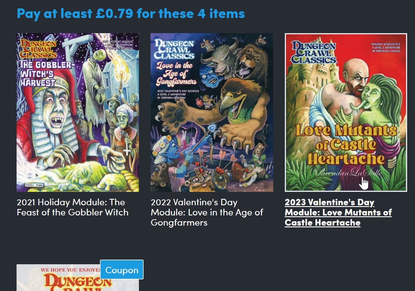 DCC Mega Bundle 2023 - £0.79