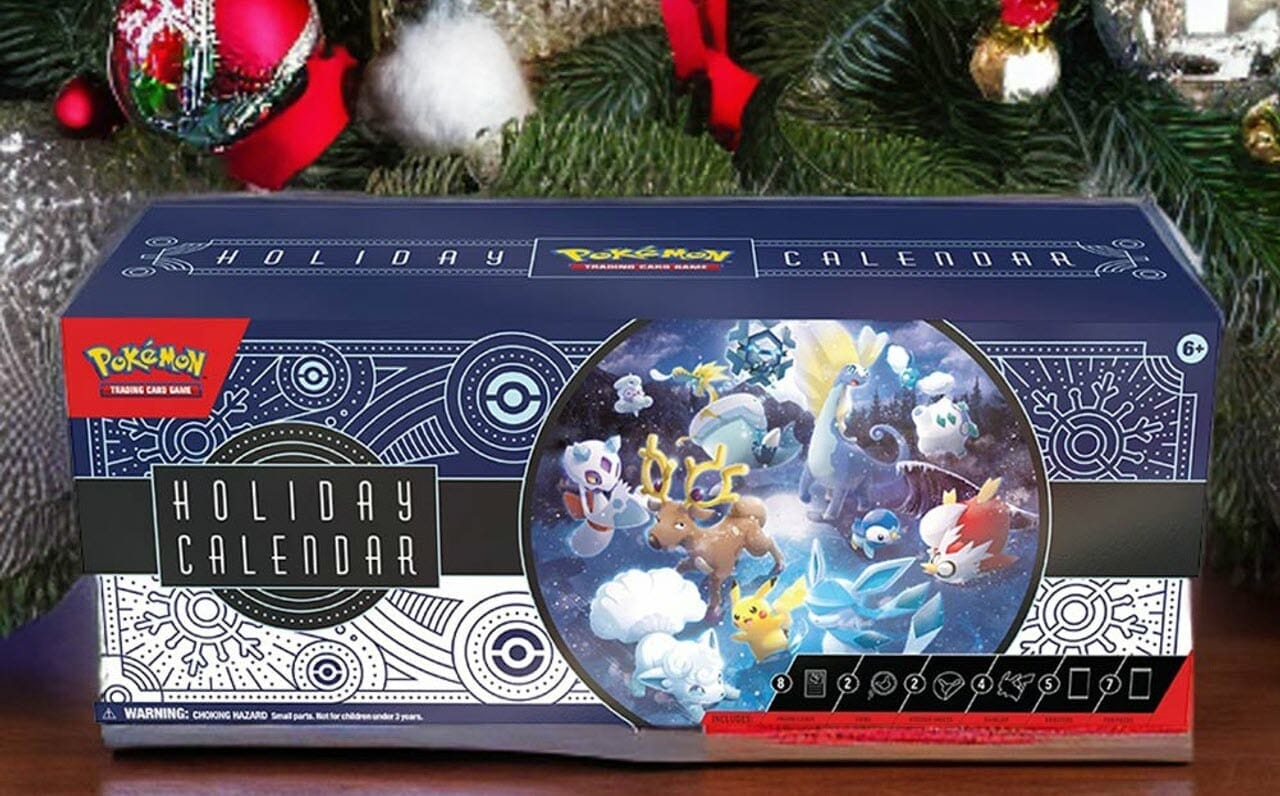 Pokemon Trading Card Game 2022 Holiday Advent Calendar Exclusive