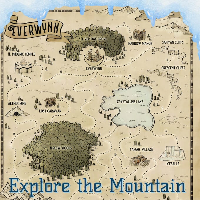 Everwynn: Mountain map