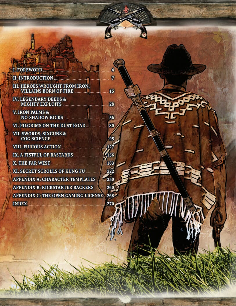 Far West contents pages