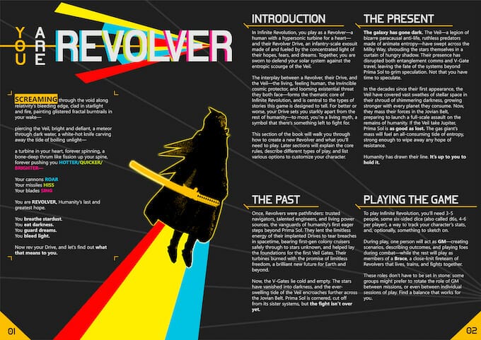 You are a Revolver layout