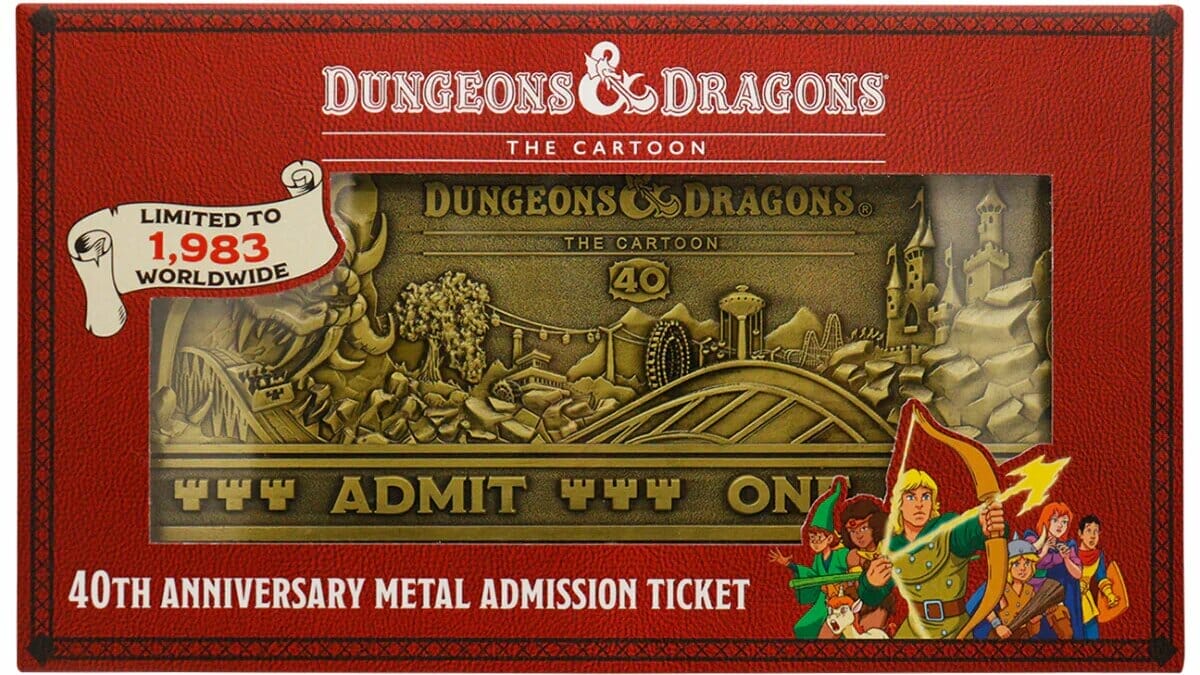 D&D cartoon ticket