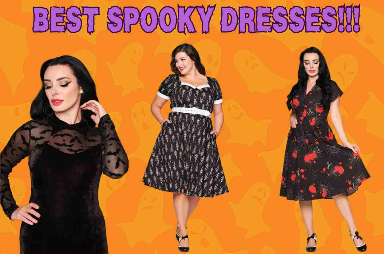 We're loving these Halloween dresses and looks from Collectif to add to