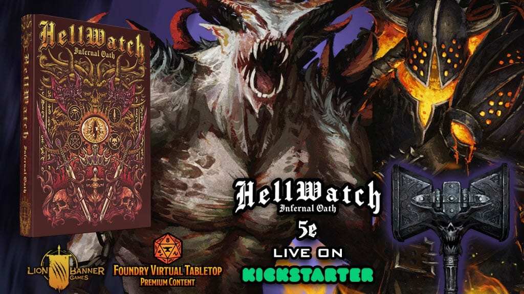 HellWatch: Infernal Oath offers early bird gifts, 5e rules and damnation