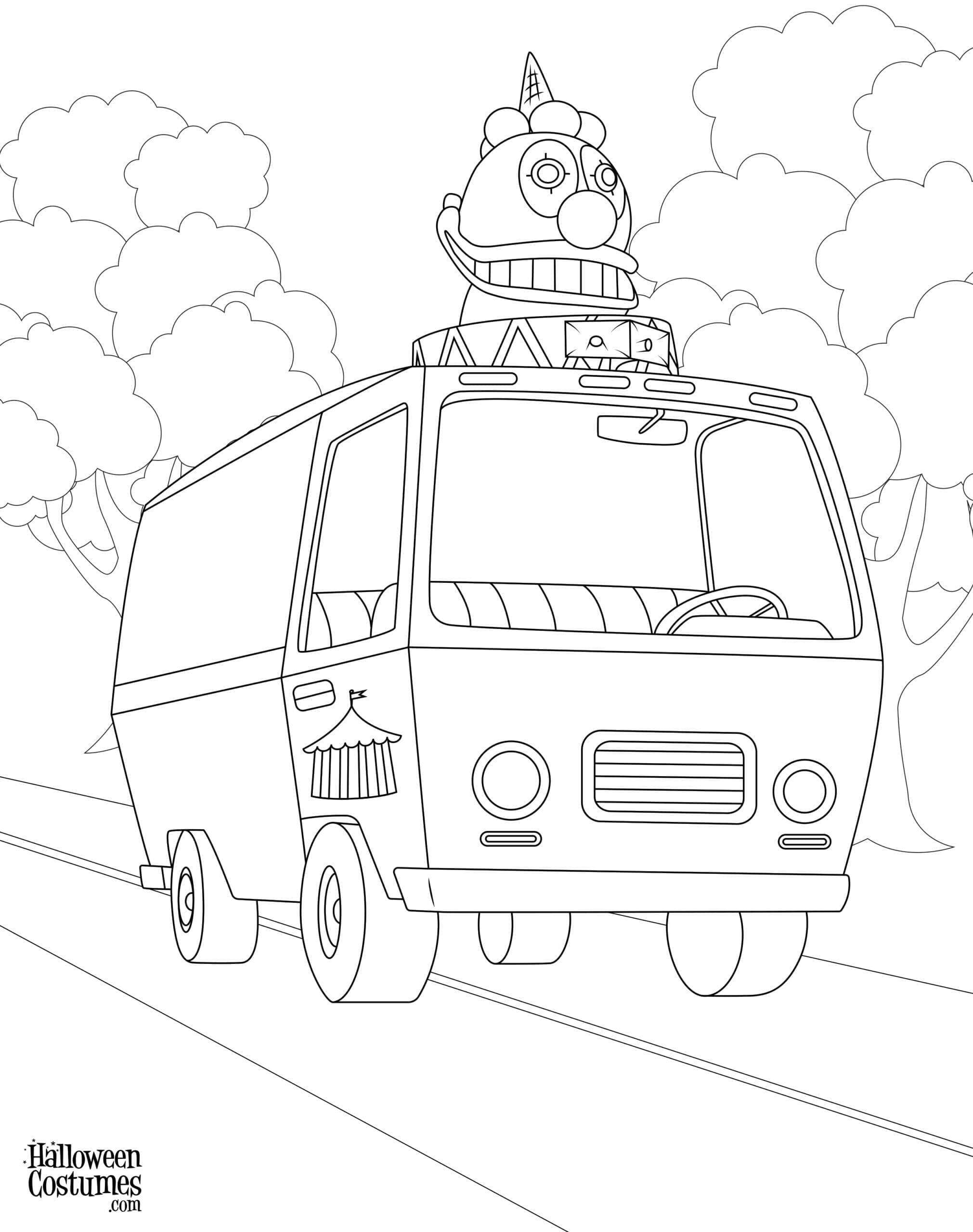 Killer Klowns from Outer Space Mystery Machine