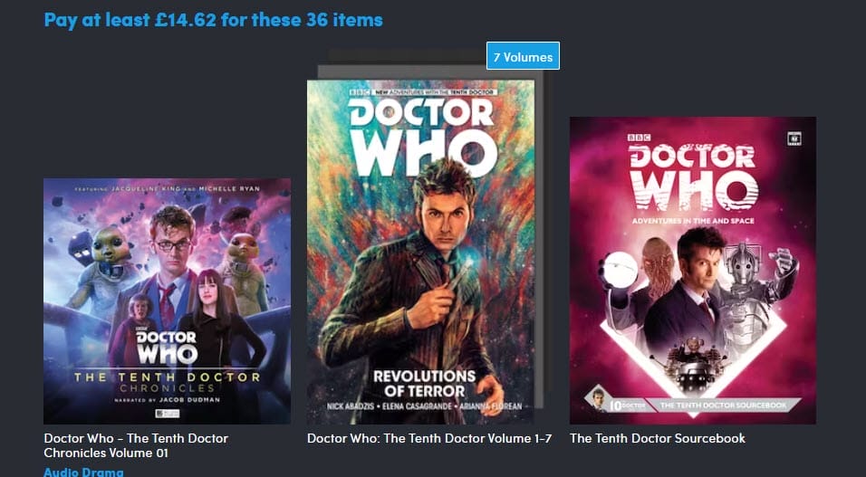 Doctor Who - £14.62