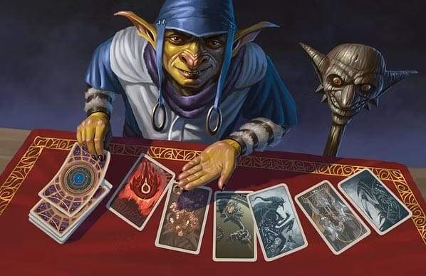 Goblin with deck