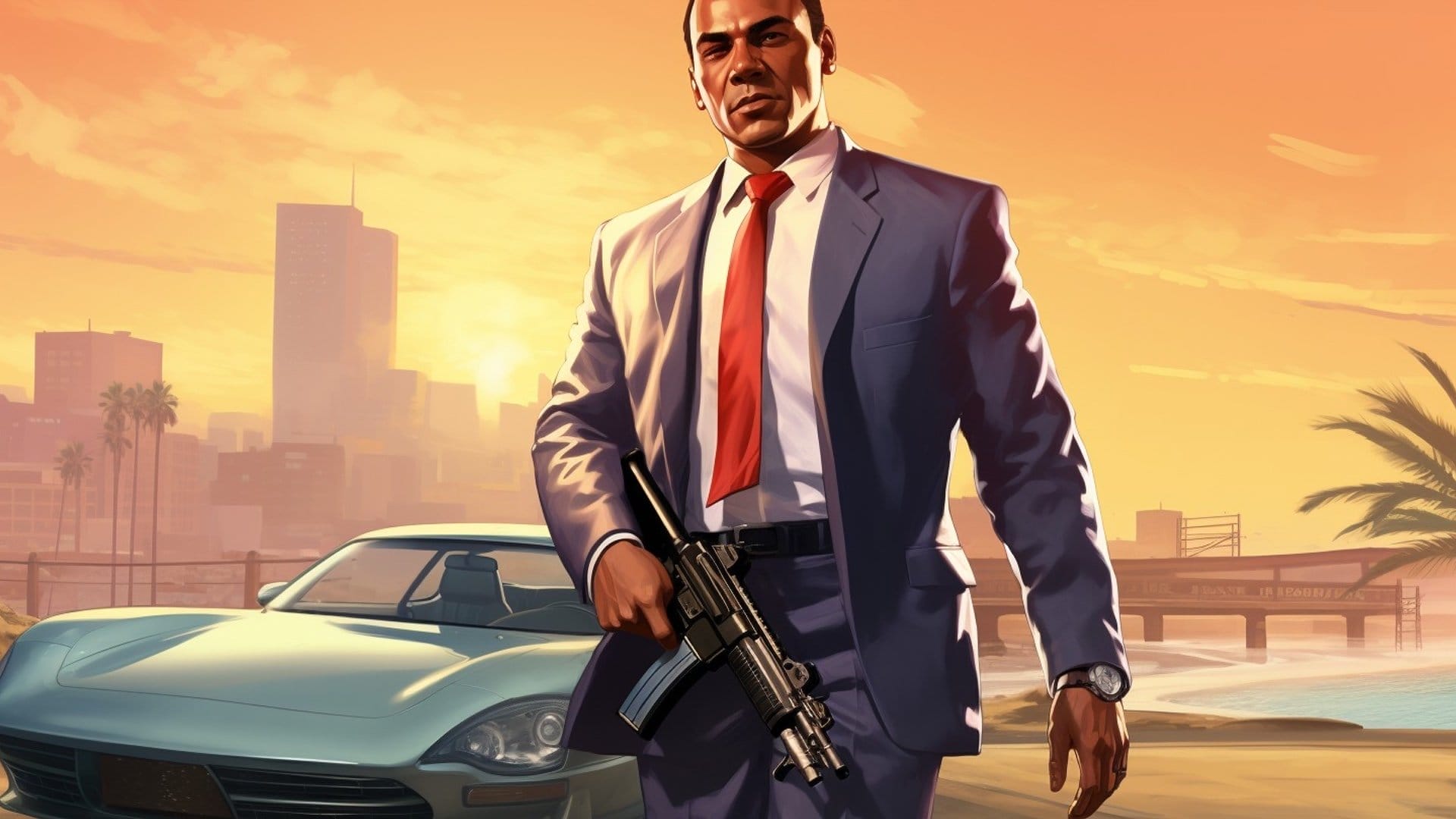 A known source of leaks has drawn a 'Grand Theft Auto 6' scene