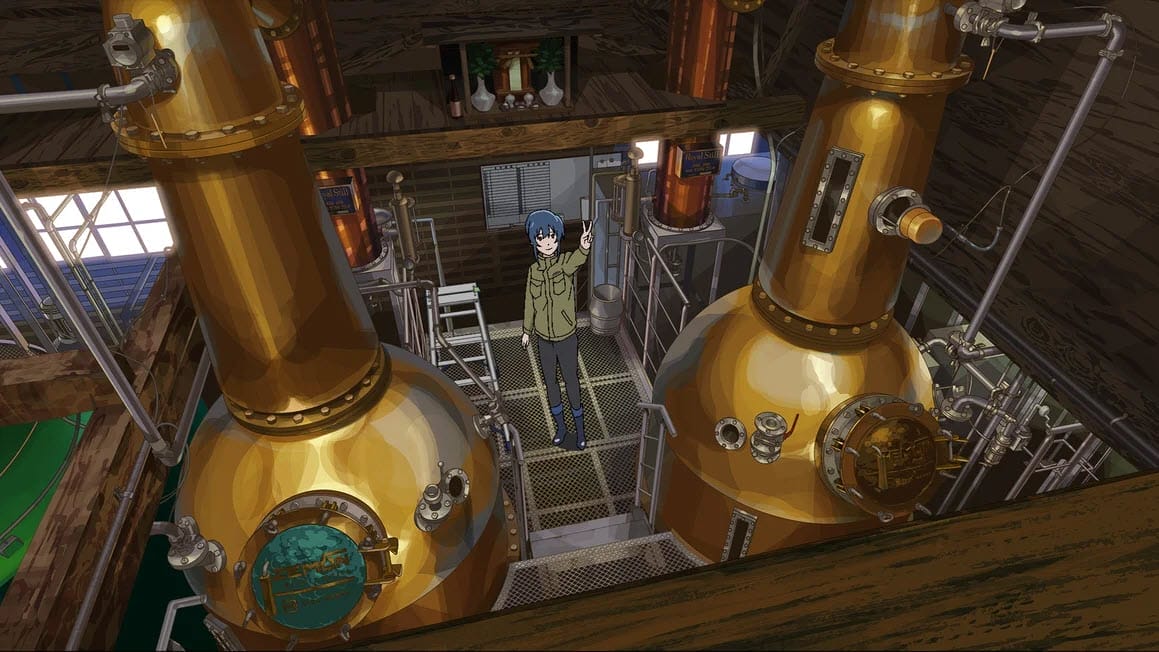 Komada - A Whisky Family - in the distilery