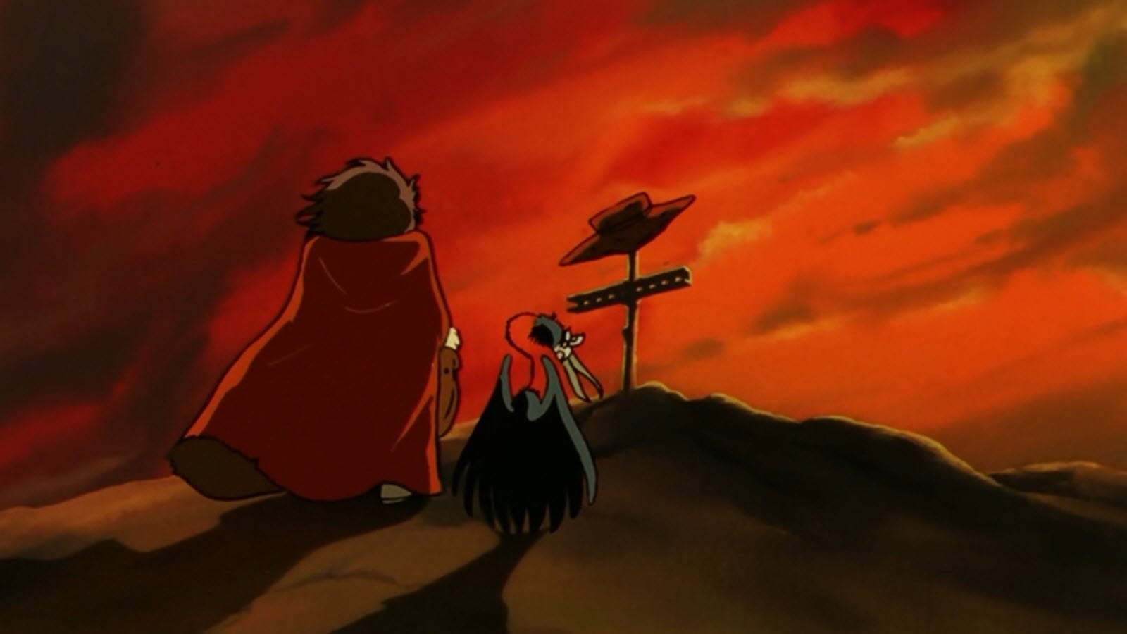 Galaxy Express 999  characters and grave