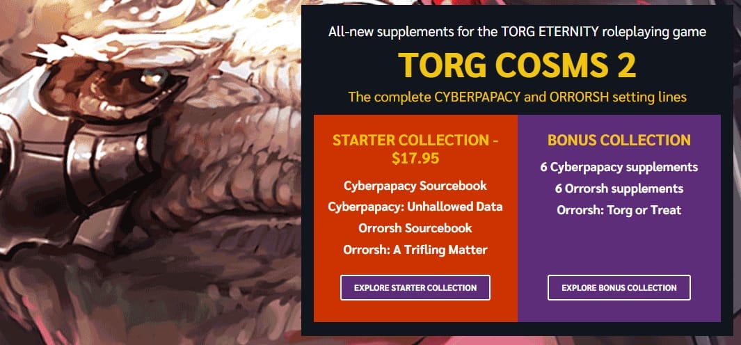 TORG cosms 2 tiers