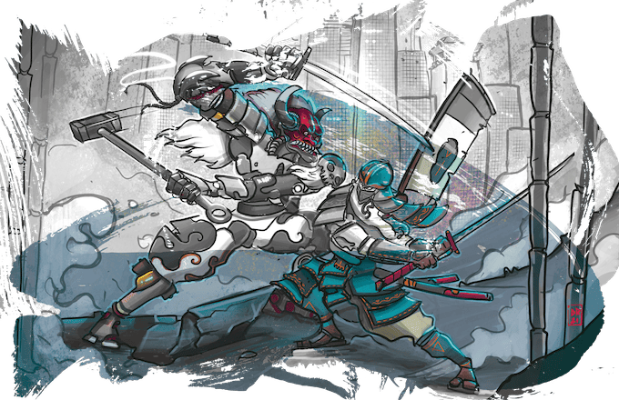 77 Stories from NewEdo - action art