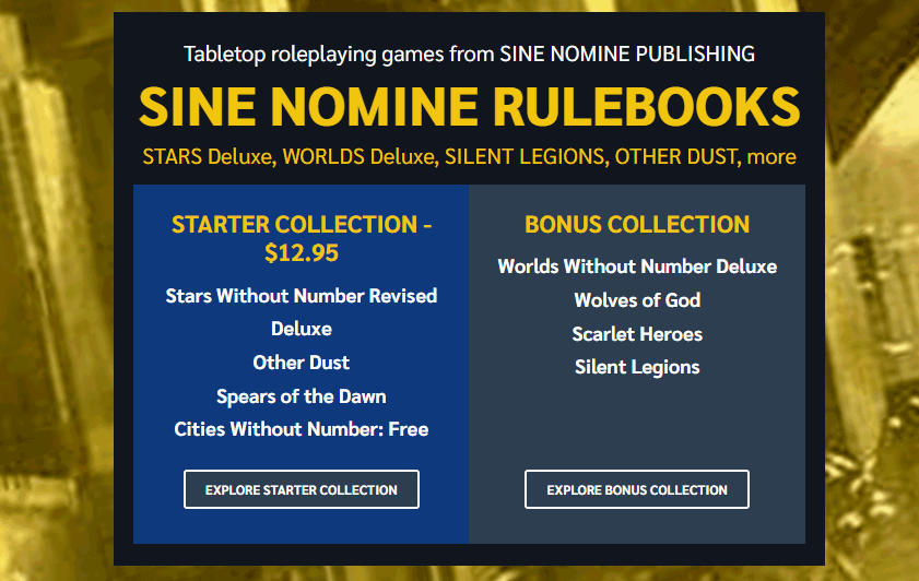 Sine Nomine Rulebook