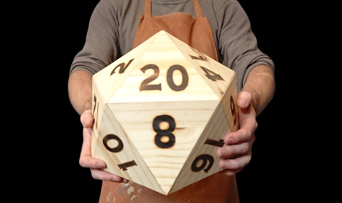 Is this the largest d20 you will ever roll?