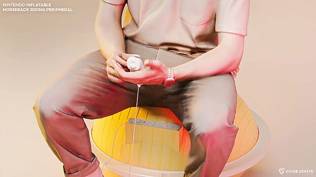 Nintendo Wii Inflatable Horseback Riding Peripheral