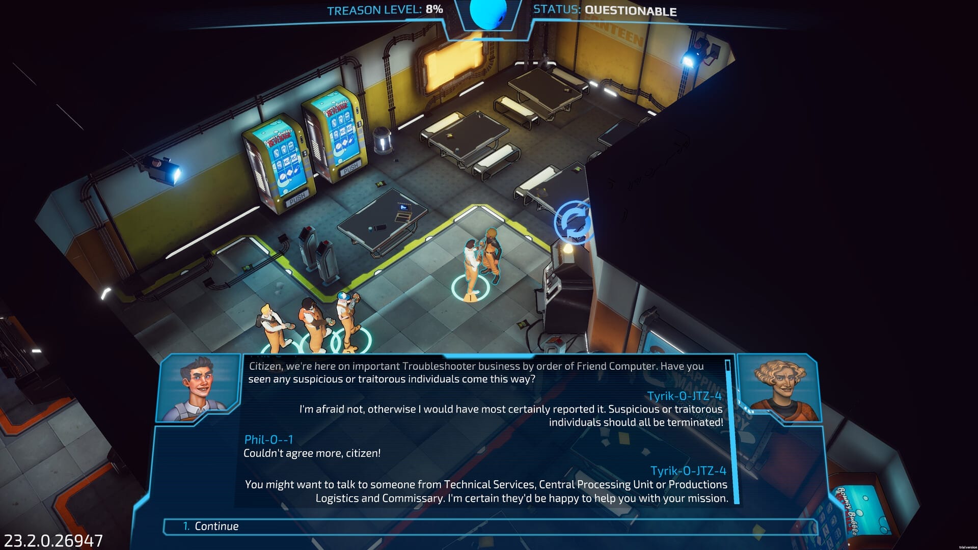 Paranoia: Happiness is Mandatory screenshot