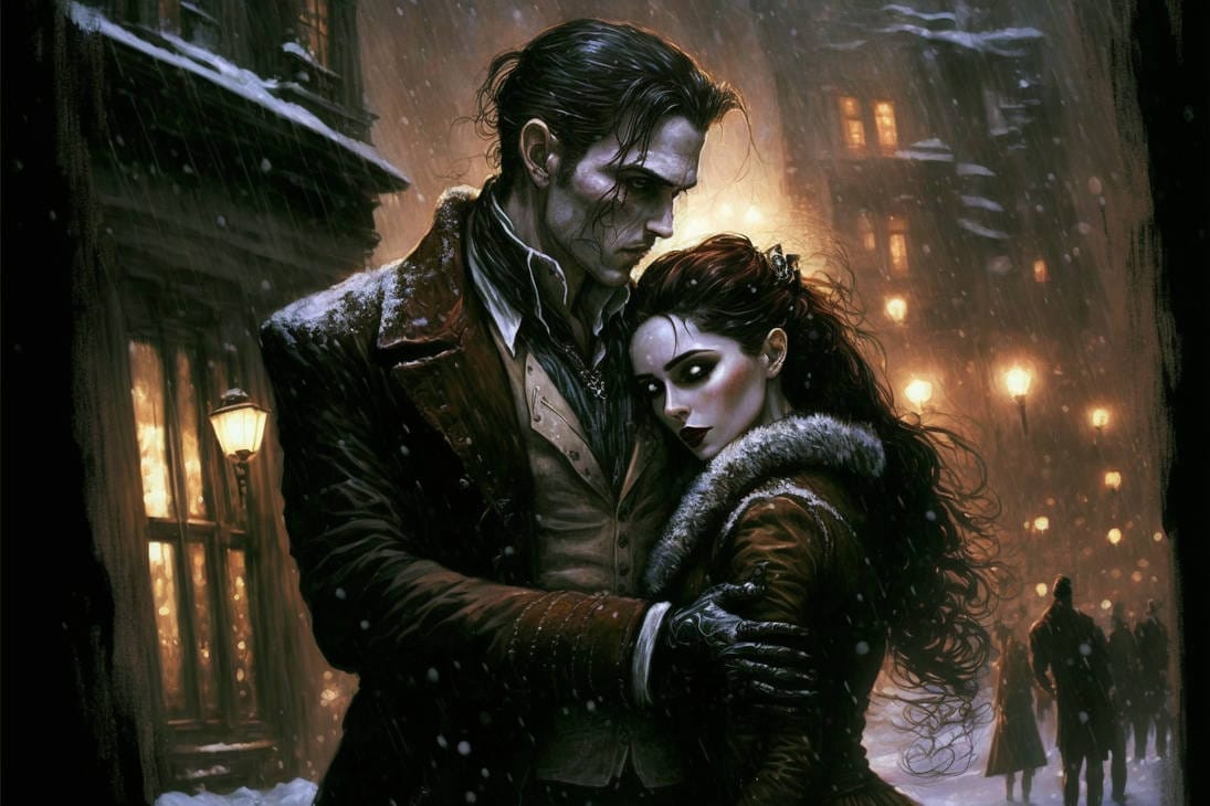 Vampire Love 12  by unsidhe.