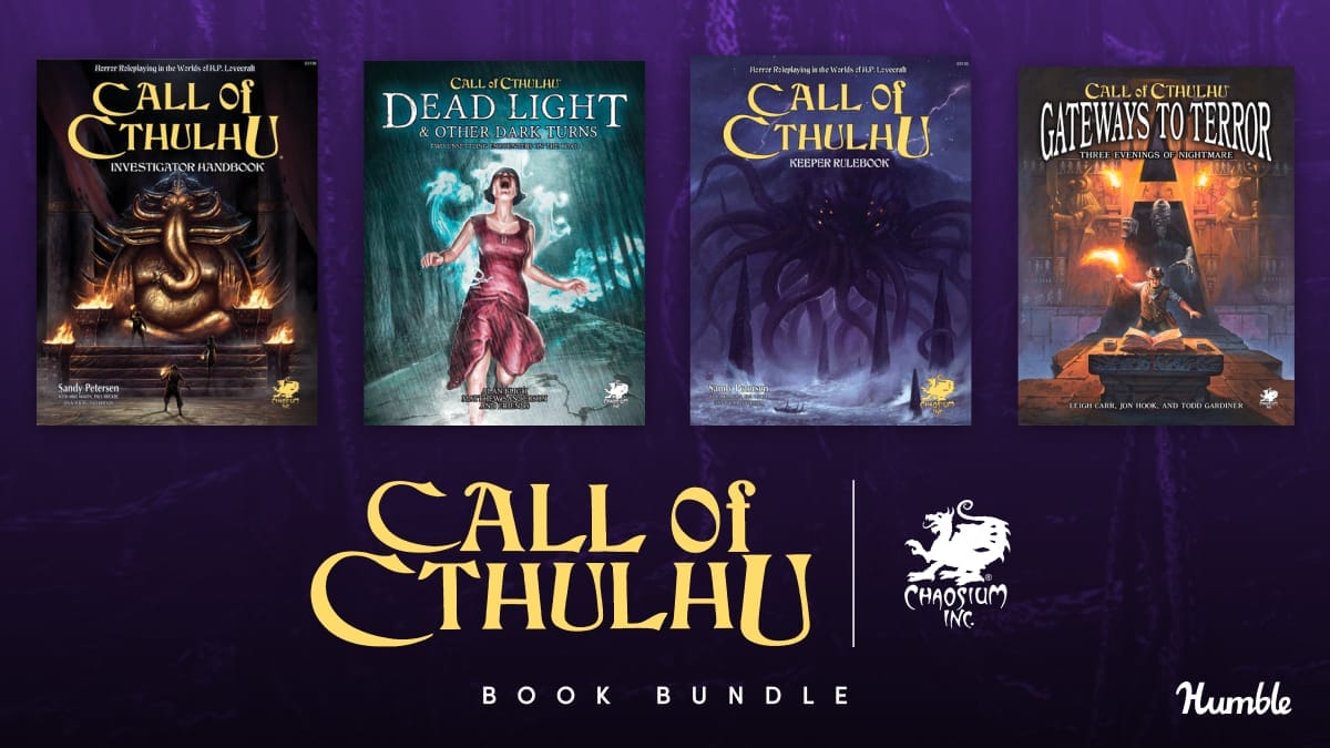 Call of Cthulhu bundle cover collage