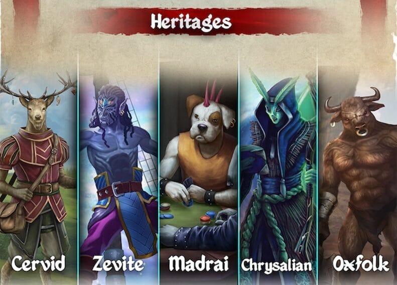 Level Up: 5e Heritages