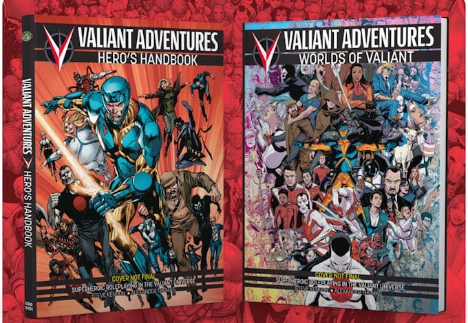 Valiant Adventures RPG - two books