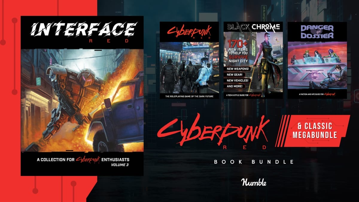 Yo Netrunner, this bundle has classic and Cyberpunk RED TTRPGs