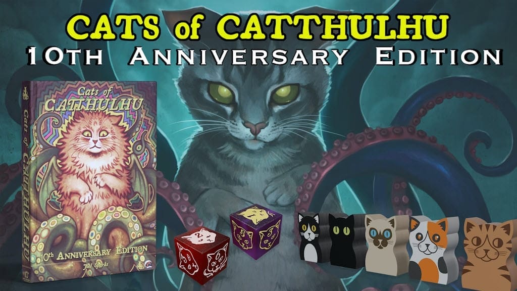 Cats of Catthulhu RPG gets a 10th birthday edition