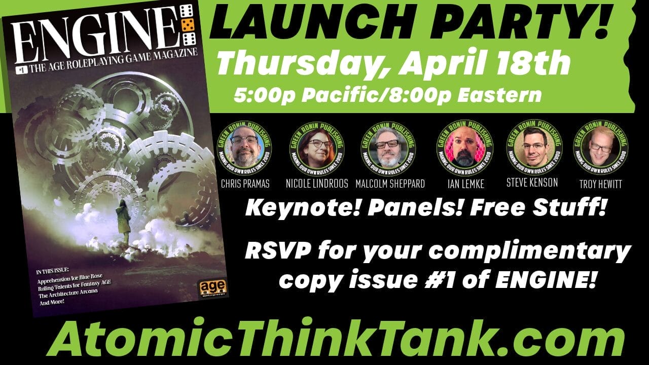 Atomic Think Tank engine #1 invite