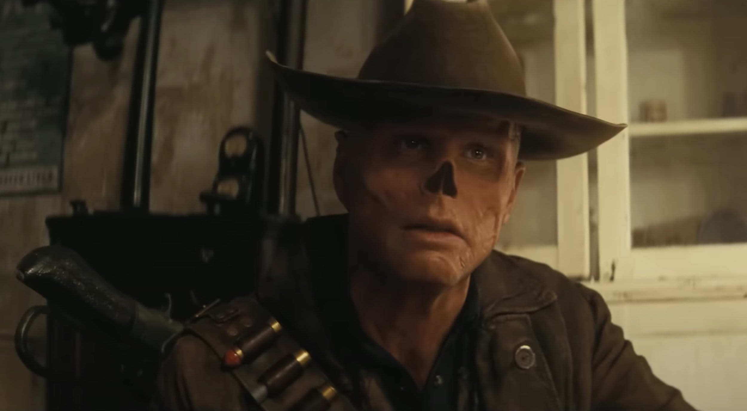 Watch Walton Goggins transform into The Ghoul in this Fallout featurette