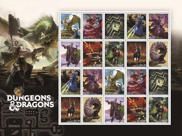 D&D USPS stamps
