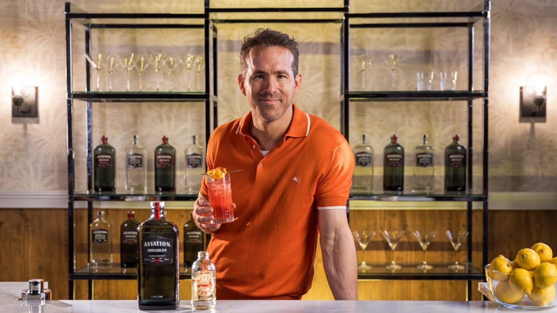 Watch Ryan Reynolds show you how to make a Deadpool Vasectomy cocktail