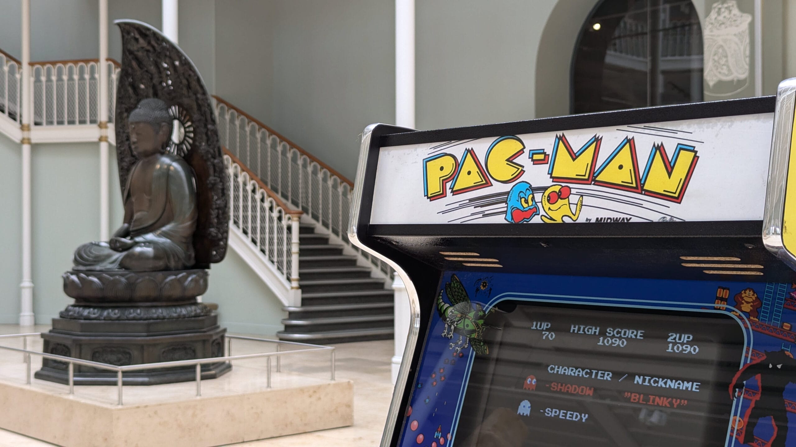 Pac-man in the Museum 