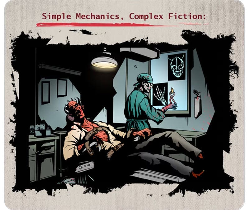 Demon left for dead on surgeon's table