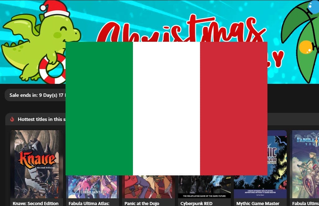 Italian flag 
