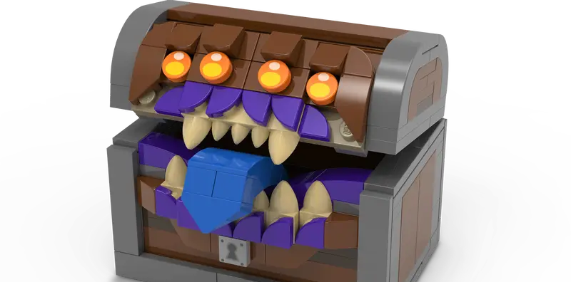 There's one way to get LEGO's rare D&D Mimic Dice Box (but you might ...