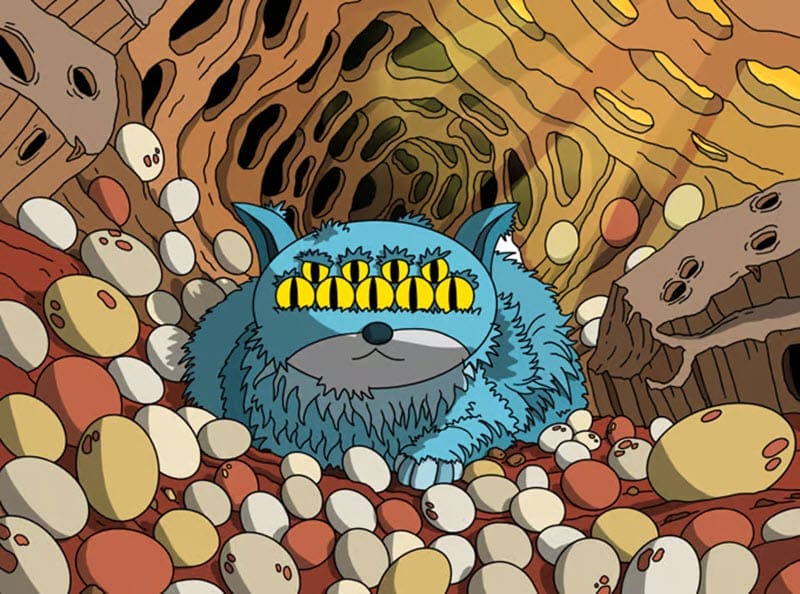 Far Away Land cat with many eyes