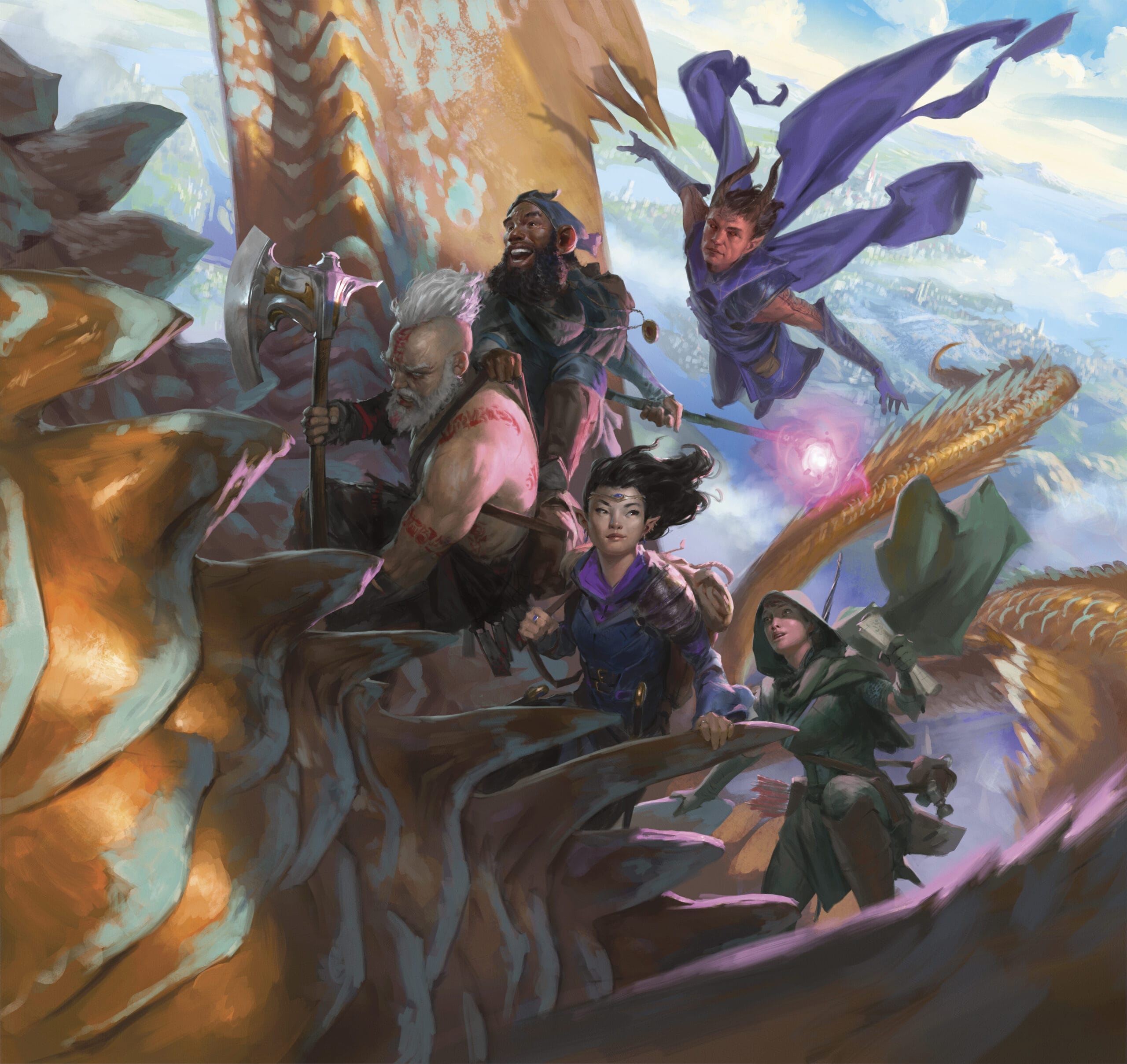 Wizards of the Coast shares art from the D&D 2024 Player