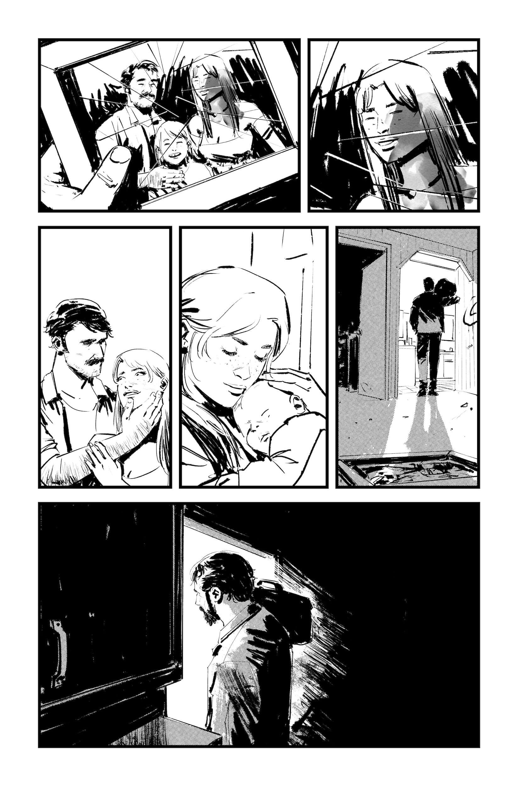 "Mine is a Long, Lonesome Grave" interior