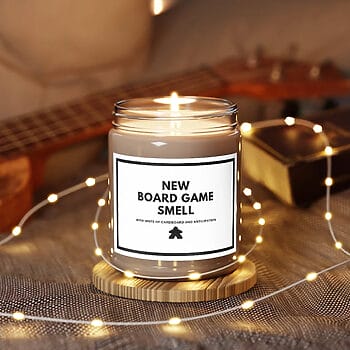 New Board Game Smell candle