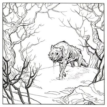 Zombie wolf